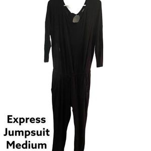 Express Black Jumpsuit